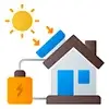 casa sostenible - instalación de placas solares fotovoltaicas