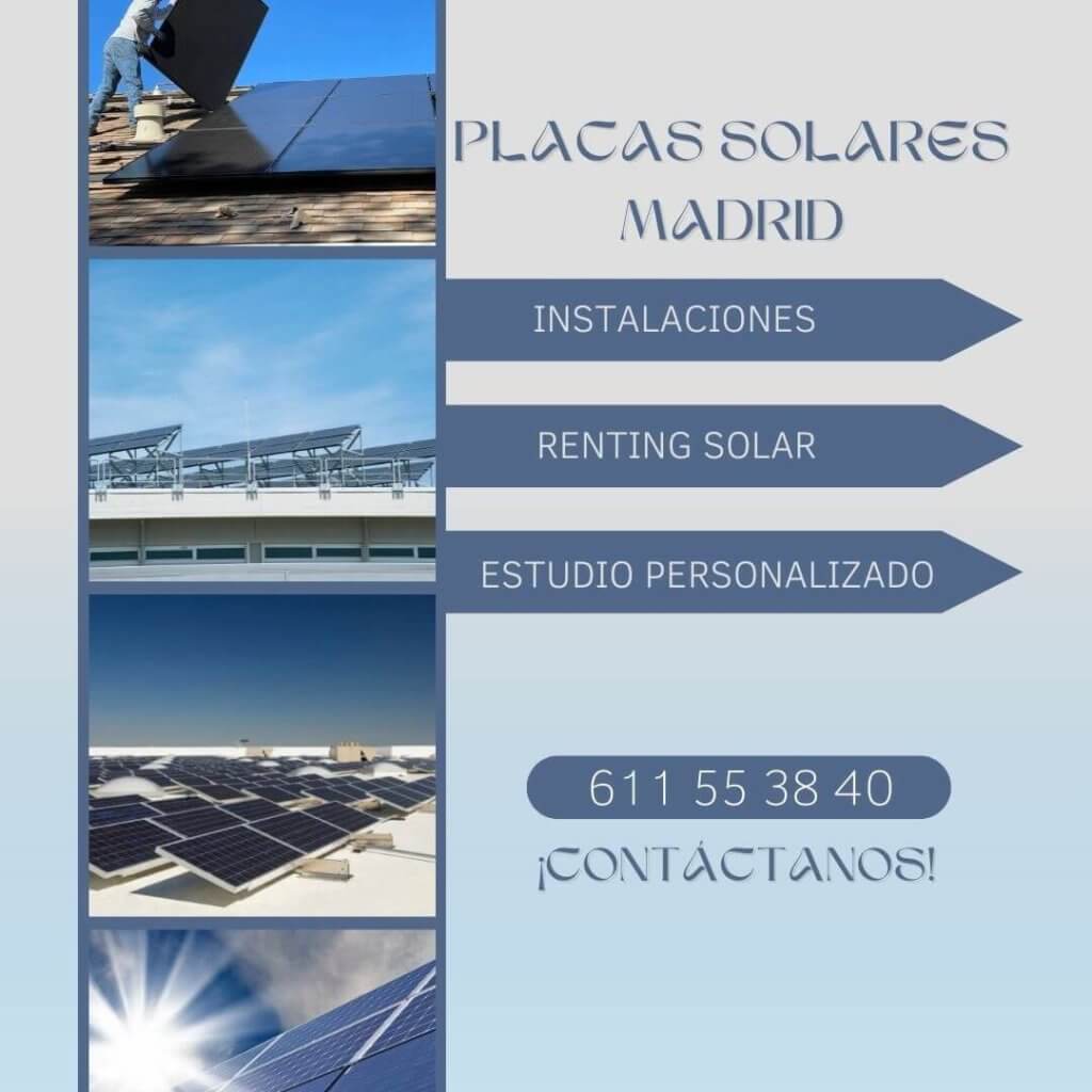 instaladores de placas solares en Madrid