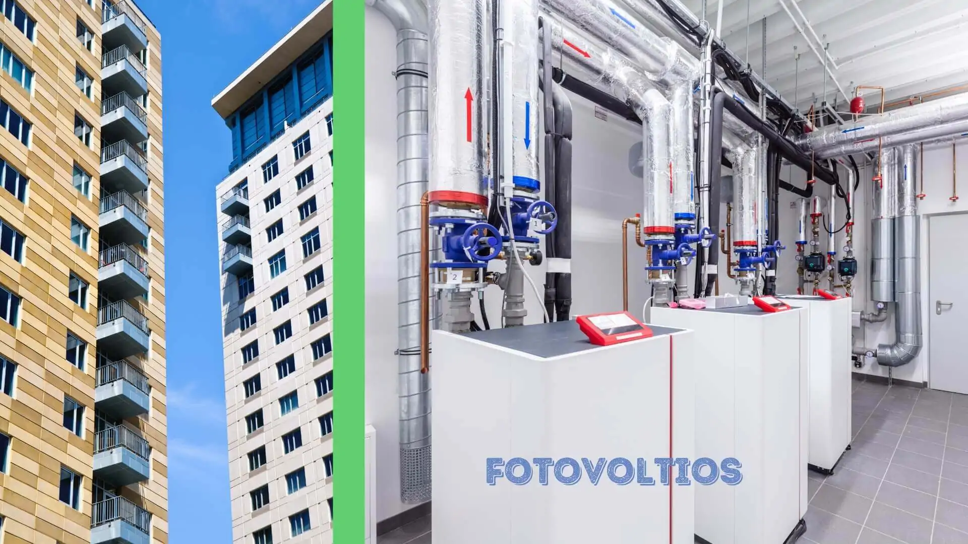 Aerotermia y placas solares para comunidades de propietarios