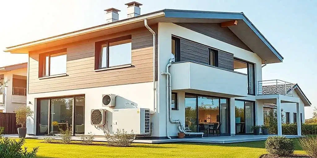 Instalación de aerotermia para mejorar la eficiencia energética y la sostenibilidad en el hogar