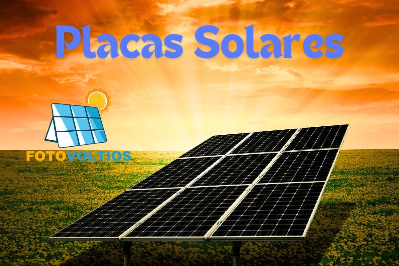Placas solares fotovoltios