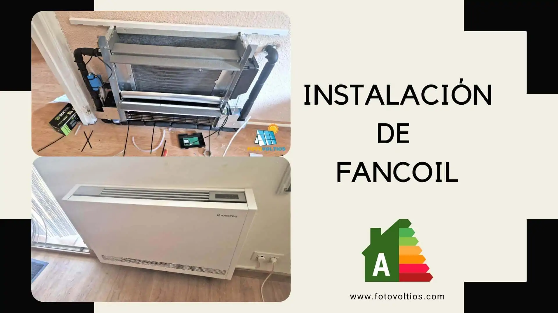 instalación de fancoil
