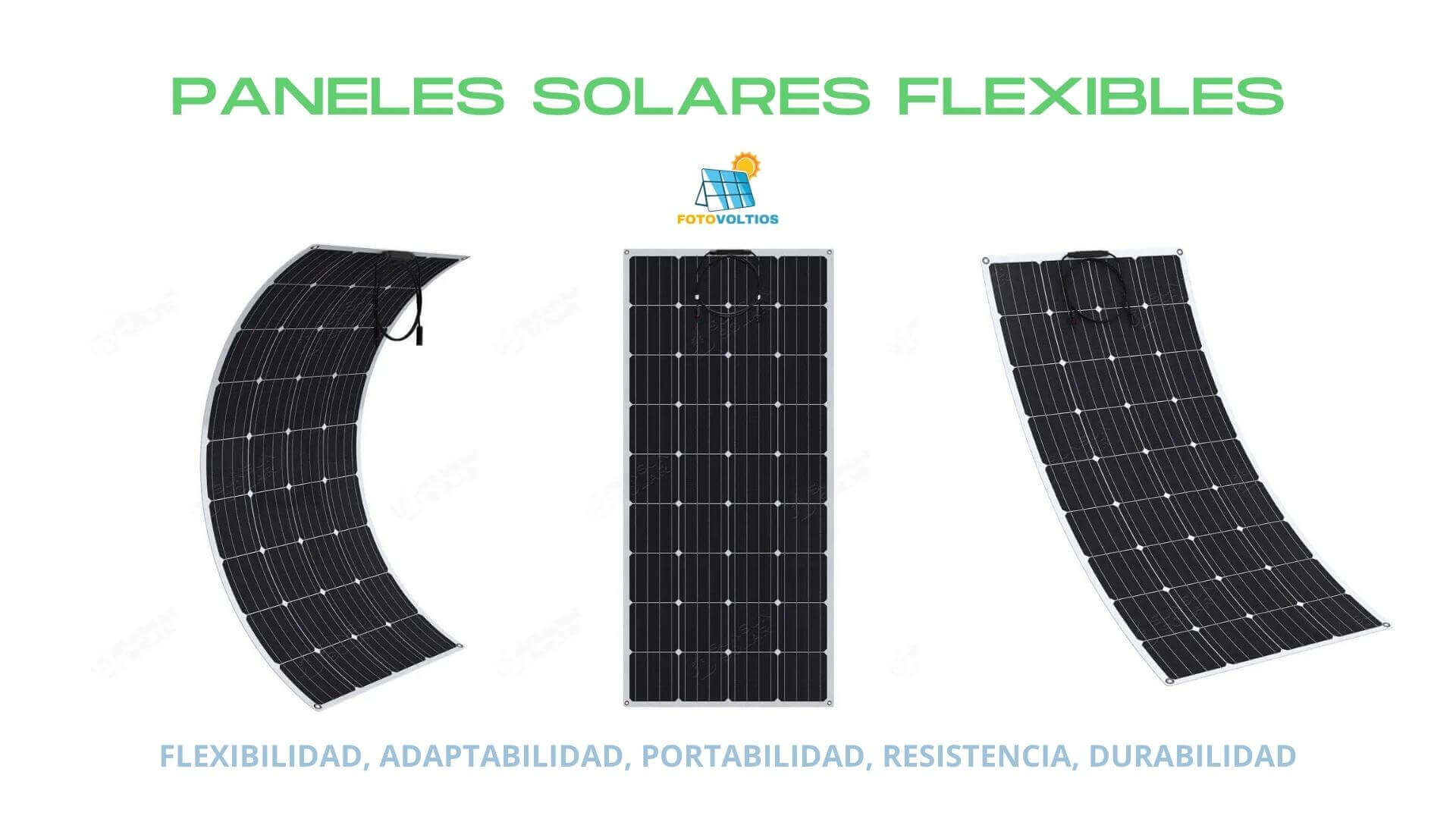 Paneles solares flexibles ¿Qué son y cuáles son sus beneficios?